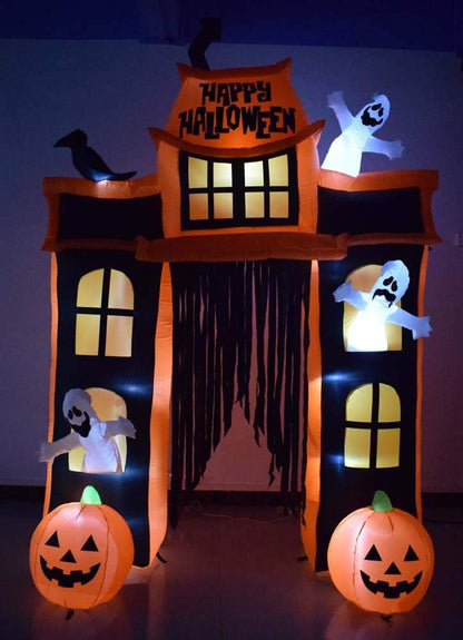 Spooky House Yard Halloween Party Decorations