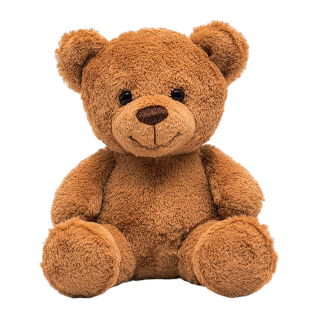 Quxon Squeaky Dog Toy - Durable Plush Bear with Reinforced Stitching - Soft Cuddle Toy for Small & Medium Dogs - Internal Squeaker