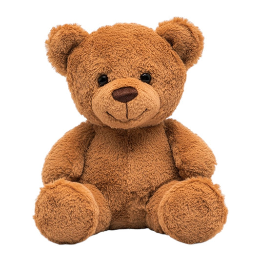 Quxon Squeaky Dog Toy - Durable Plush Bear with Reinforced Stitching - Soft Cuddle Toy for Small & Medium Dogs - Internal Squeaker